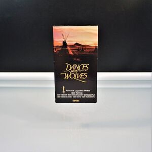 Dances With Wolves VHS Kevin Costner 1990 Vintage Orion Video
